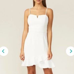 Adelyn Rae White Mini Dress